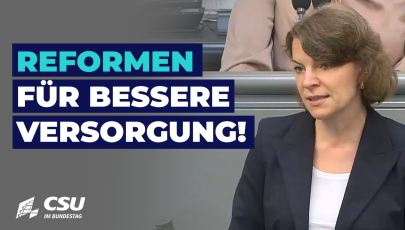 Emmi Zeulner im Plenum des Deutschen Bundestages