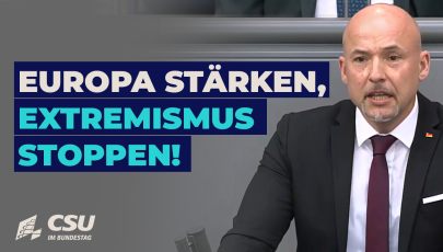 Alexander Hoffmann im Plenum des Deutschen Bundestages