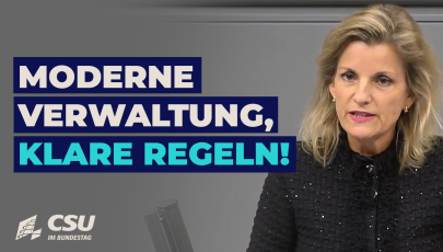 Daniela Ludwig im Plenum des Deutschen Bundestages