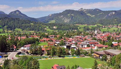 Ortsansicht von Oberstdorf