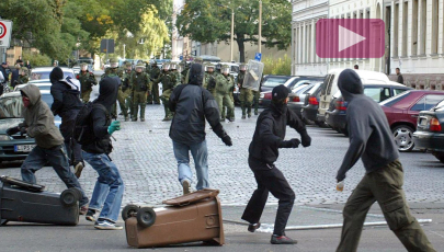 Angriff auf die Polizei