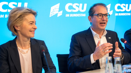 Ursula von der Leyen und Alexander Dobrindt